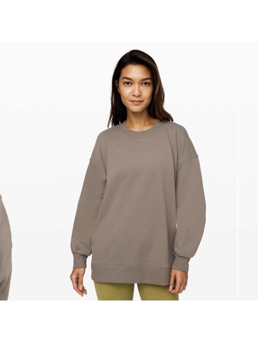 lululemon perfectly oversized crew 8 pullover sweatshirt
